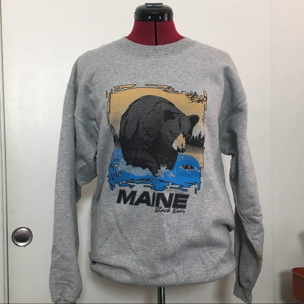 Classic-Look Maine Sweatshirt